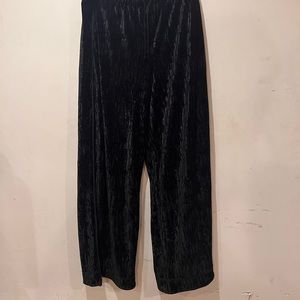 Mossimo Wide Leg Velvet Pants